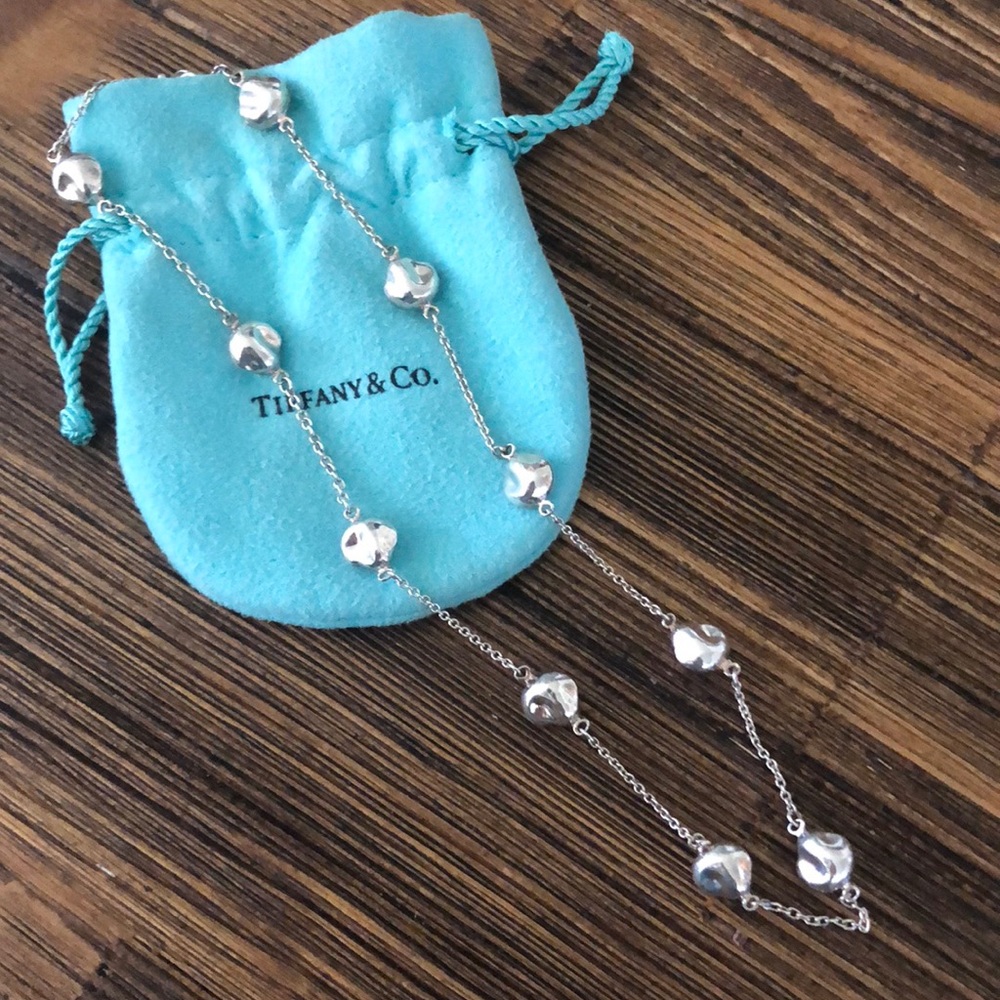 Super fun Tiffany silver necklace